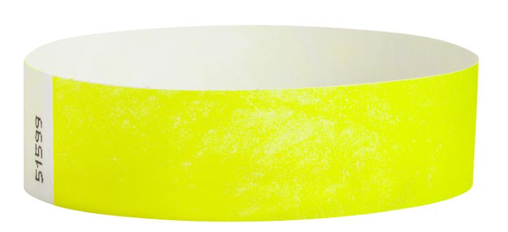 Neon Yellow Wristband